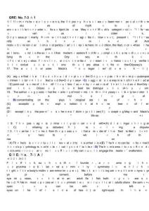 2025年GRE閱讀高分攻略真題答案詳解加強(qiáng)版