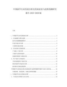 中国游学行业发展分析及发展前景与趋势预测研究报告2025-2028版