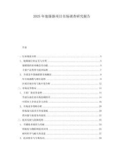 2025年地锚器项目市场调查研究报告