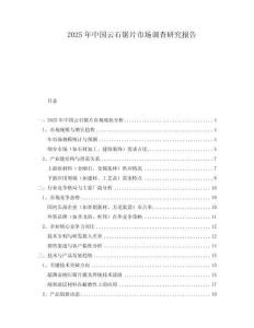2025年中国云石锯片市场调查研究报告