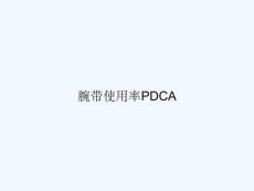腕带使用率PDCA-PPT