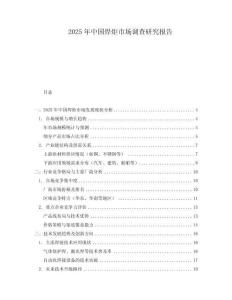 2025年中国焊炬市场调查研究报告