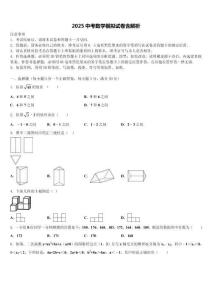 2025年江苏省徐州市沛县中考数学押题试卷含解析