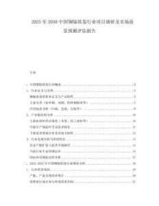 2025至2030中国铜版纸卷行业项目调研及市场前景预测评估报告