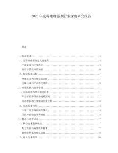 2025年克霉唑喷雾剂行业深度研究报告