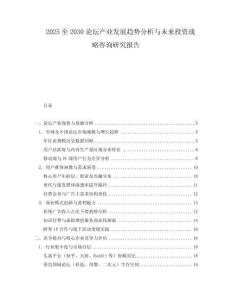 2025至2030论坛产业发展趋势分析与未来投资战略咨询研究报告