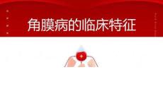 角膜病的临床特征