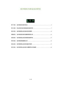 技術(shù)移民與職業(yè)培訓(xùn)研究-洞察及研究