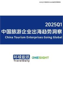 2025Q1中国旅游行业企业出海趋势洞察