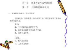 民事訴訟法課程講義1-6章