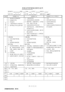 卵巢囊肿临床路径