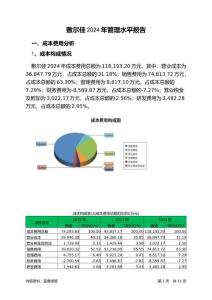 敷爾佳2024年管理水平報(bào)告