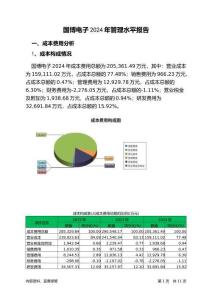 國(guó)博電子2024年管理水平報(bào)告