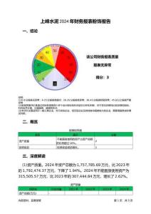 上峰水泥2024年財務報表粉飾報告