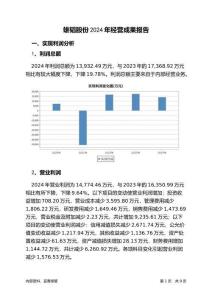 雄韜股份2024年經營成果報告