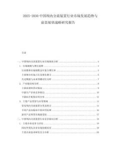 2025-2030中國(guó)顱內(nèi)分流裝置行業(yè)市場(chǎng)發(fā)展趨勢(shì)與前景展望戰(zhàn)略研究報(bào)告