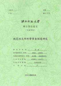 規(guī)范性文件附帶審查制度研究