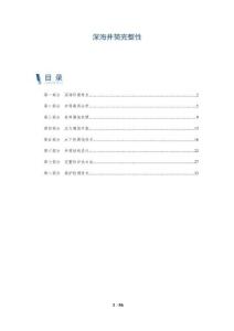 深海井筒完整性-洞察及研究