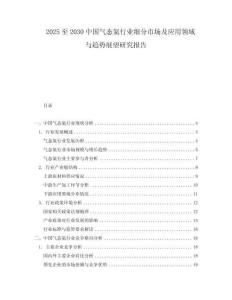 2025至2030中國氣態(tài)氦行業(yè)細(xì)分市場及應(yīng)用領(lǐng)域與趨勢展望研究報(bào)告