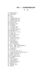 工程觀感質(zhì)量驗(yàn)收標(biāo)準(zhǔn)