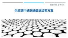 供應鏈中端到端數據加密方案-洞察剖析