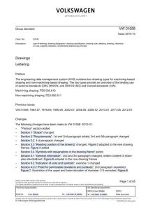 VW 01058-EN 圖紙標(biāo)識(shí)