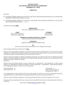 【SEC-2025行業(yè)研究報(bào)告】Form 10-Q ARVANA INC