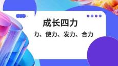 “成長(zhǎng)四力”：借力、使力、發(fā)力、合力