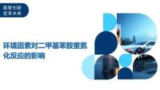 環境因素對二甲基苯胺重氮化反應的影響-洞察及研究