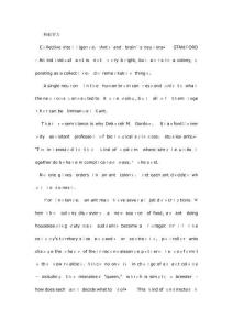 IELTS雅思閱讀真題