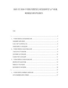 2025至2030中國醫(yī)用假發(fā)行業(yè)發(fā)展研究與產(chǎn)業(yè)戰(zhàn)略規(guī)劃分析評估報告