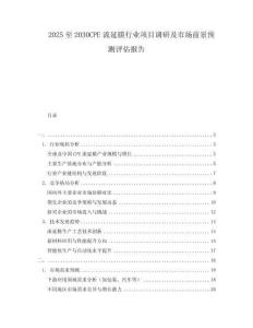 2025至2030CPE流延膜行業(yè)項(xiàng)目調(diào)研及市場前景預(yù)測評估報(bào)告