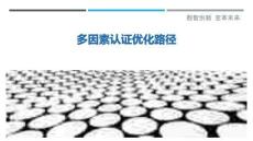 多因素認證優(yōu)化路徑最佳分析