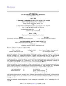 【SEC-2025行業(yè)研究報(bào)告】Form 10-Q RPC INC