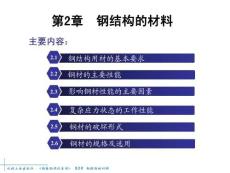 《鋼結(jié)構(gòu)設(shè)計原理》課件  第2章 鋼結(jié)構(gòu)的材料