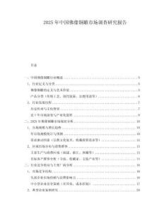 2025年中國佛像銅雕市場調(diào)查研究報告