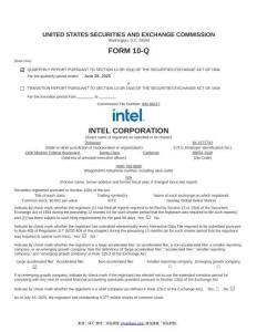 【SEC-2025行業(yè)研究報(bào)告】Form 10-Q INTEL CORP