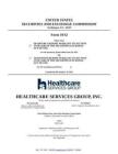 【SEC-2025行業研究報告】Form 10-Q HEALTHCARE SERVICES GROUP INC