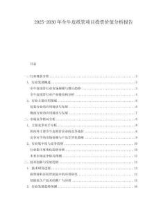 2025-2030年全牛皮紙管項(xiàng)目投資價(jià)值分析報(bào)告