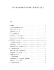 2025年中國感溫孔型電熱圈市場調查研究報告