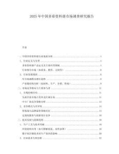 2025年中國多彩資料冊市場調查研究報告