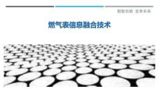 燃氣表信息融合技術最佳分析