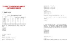 2025四川廣元市引進(jìn)博士研究生筆試歷年參考題庫附帶答案詳解