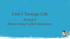 Unit+1+Teenage++life++Discovering+Useful+Structures2025-2026學年+高中英語人教版必修第一冊