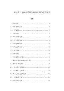 案外第三人權(quán)益受損的救濟(jì)機(jī)制與原理研究
