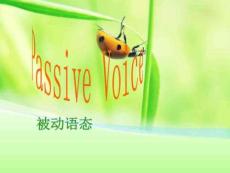 高中英語語法-被動語態詳解課件