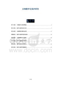 文物數字化保護研究-洞察及研究