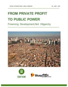 從私人利潤到公共權(quán)力：資助發(fā)展，而非寡頭政治