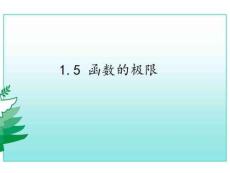 考研高數(shù)總復(fù)習(xí)函數(shù)的極限(講義)