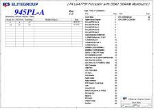 ECS 945PL-A電腦主板電路圖紙